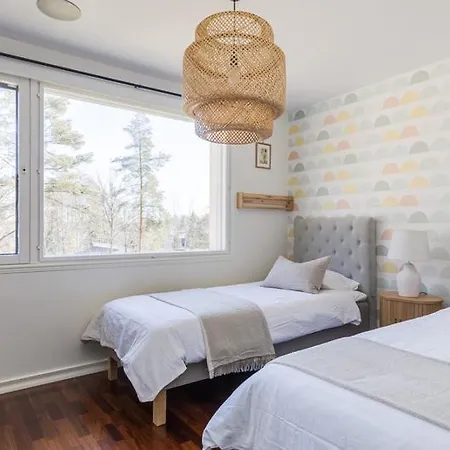 Villa Finnish With Pool And Sauna Near Helsinki
